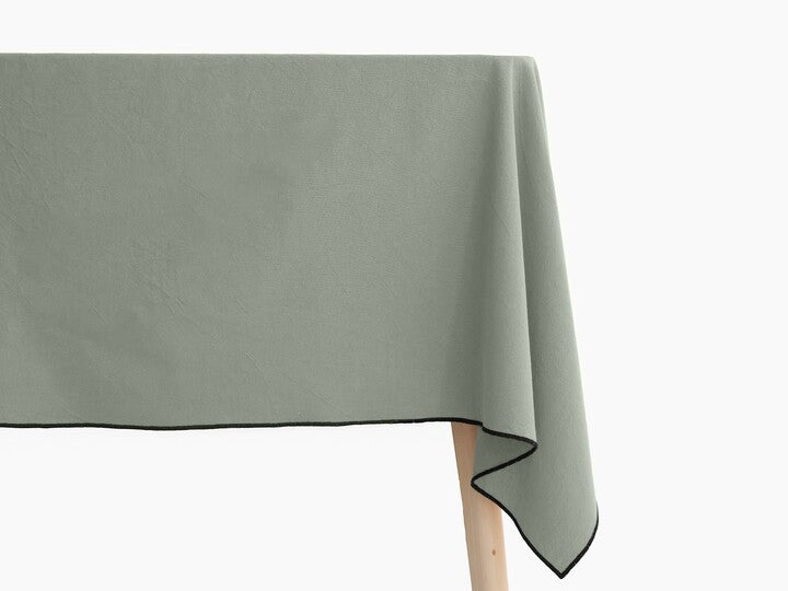 Nappe 160x250 cm enduite Hono Lichen