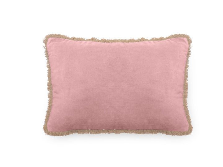 Housse de coussin 40x60 cm Manelle Rose