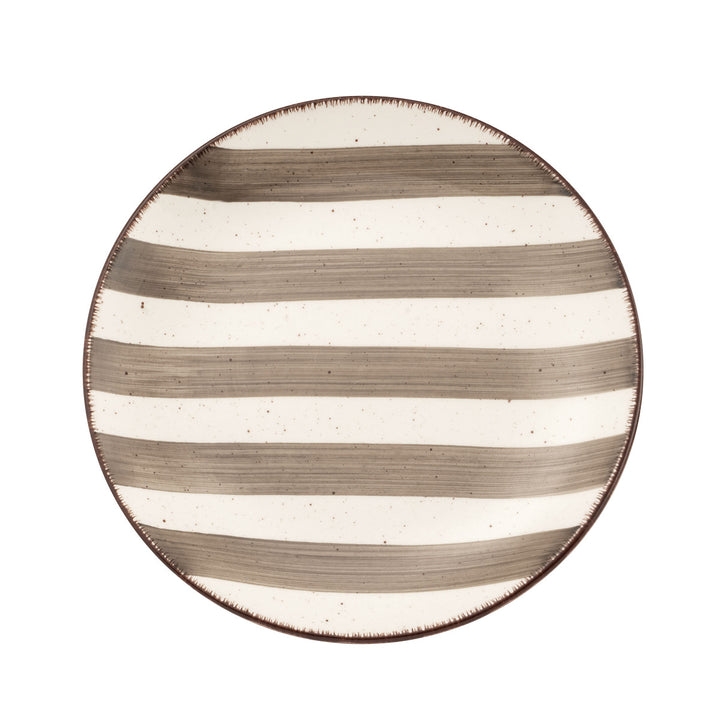 Rivage Terre — Lot de 6 assiettes dessert 19,5 cm