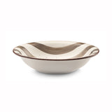 Rivage Terre — Lot de 6 assiettes salade & pâtes 21 cm