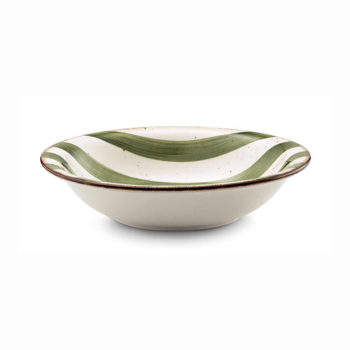 Rivage Sauge — Lot de 6 assiettes salade & pâtes 21 cm