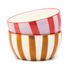 Set de 2 coupelles Bella – ocre & rouille