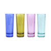 Set de 4 verres à shot Gracie – couleurs assorties