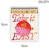 Boîte de 125 allumettes – Take it Easy Puffer Fish