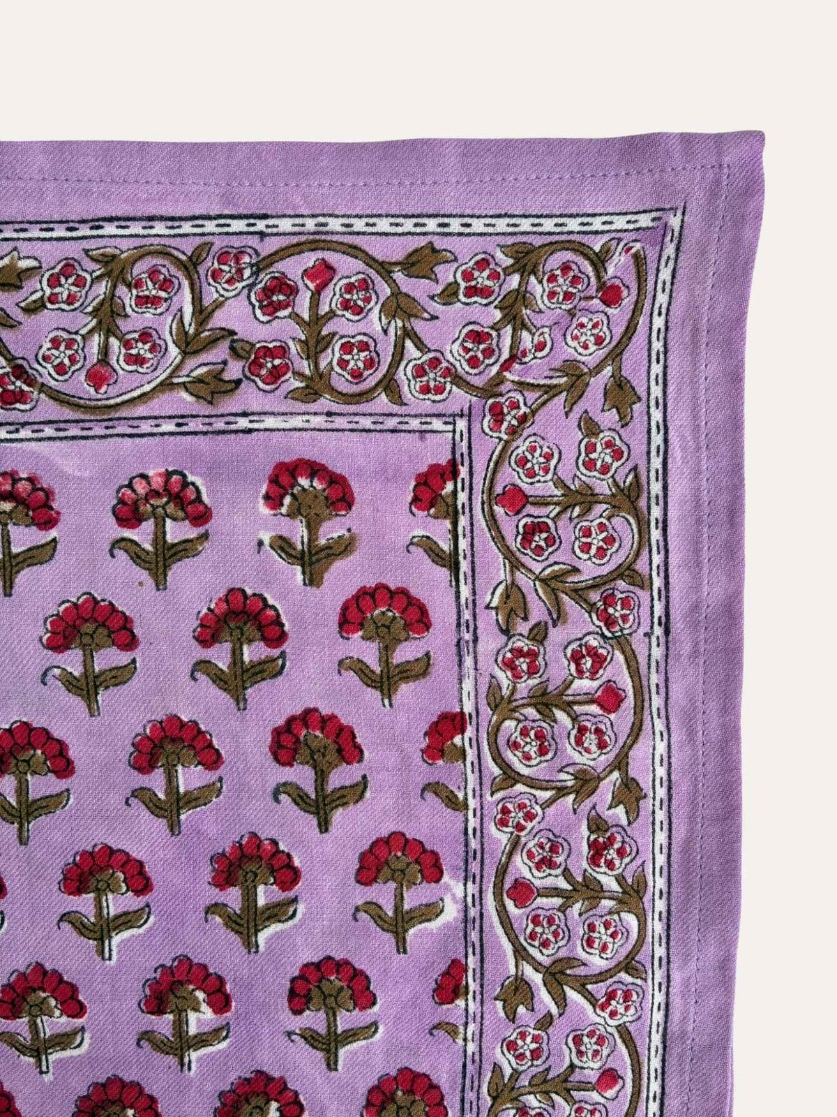 Petit foulard SÉLÉNÉ Vieux rose — vue 2