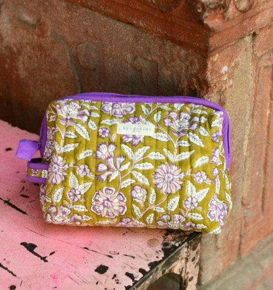 Trousse de toilette femme XL - Carthage Kaki — vue 3
