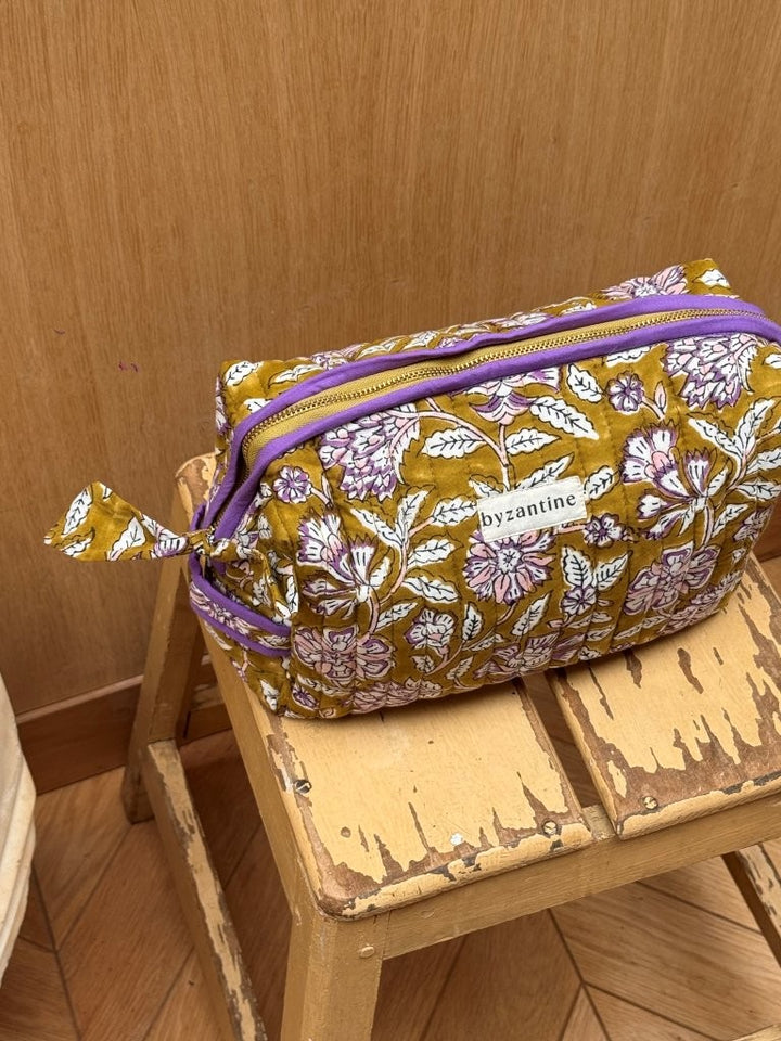 Petite trousse de toilette - Carthage Kaki — vue 2