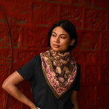 Grand foulard N°114 Kaki — vue 2