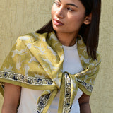 Grand foulard FAUVE Noix — vue 2