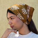 Petit foulard GALATIE Tabac — vue 2