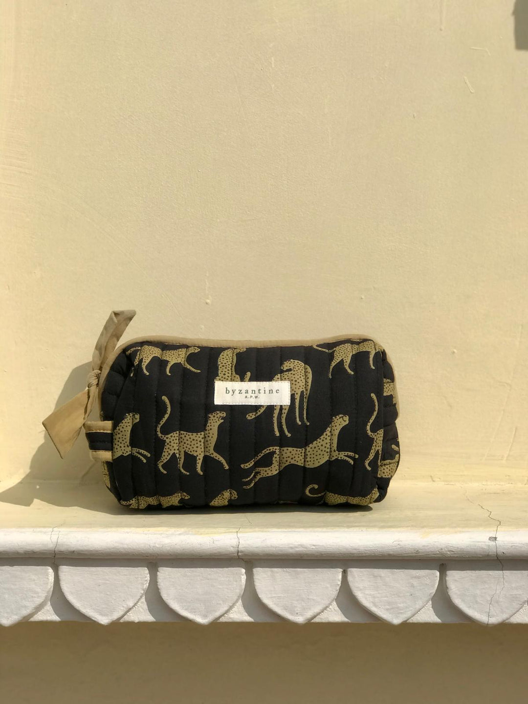 Petite trousse de toilette - Fauve Nuit — vue 3