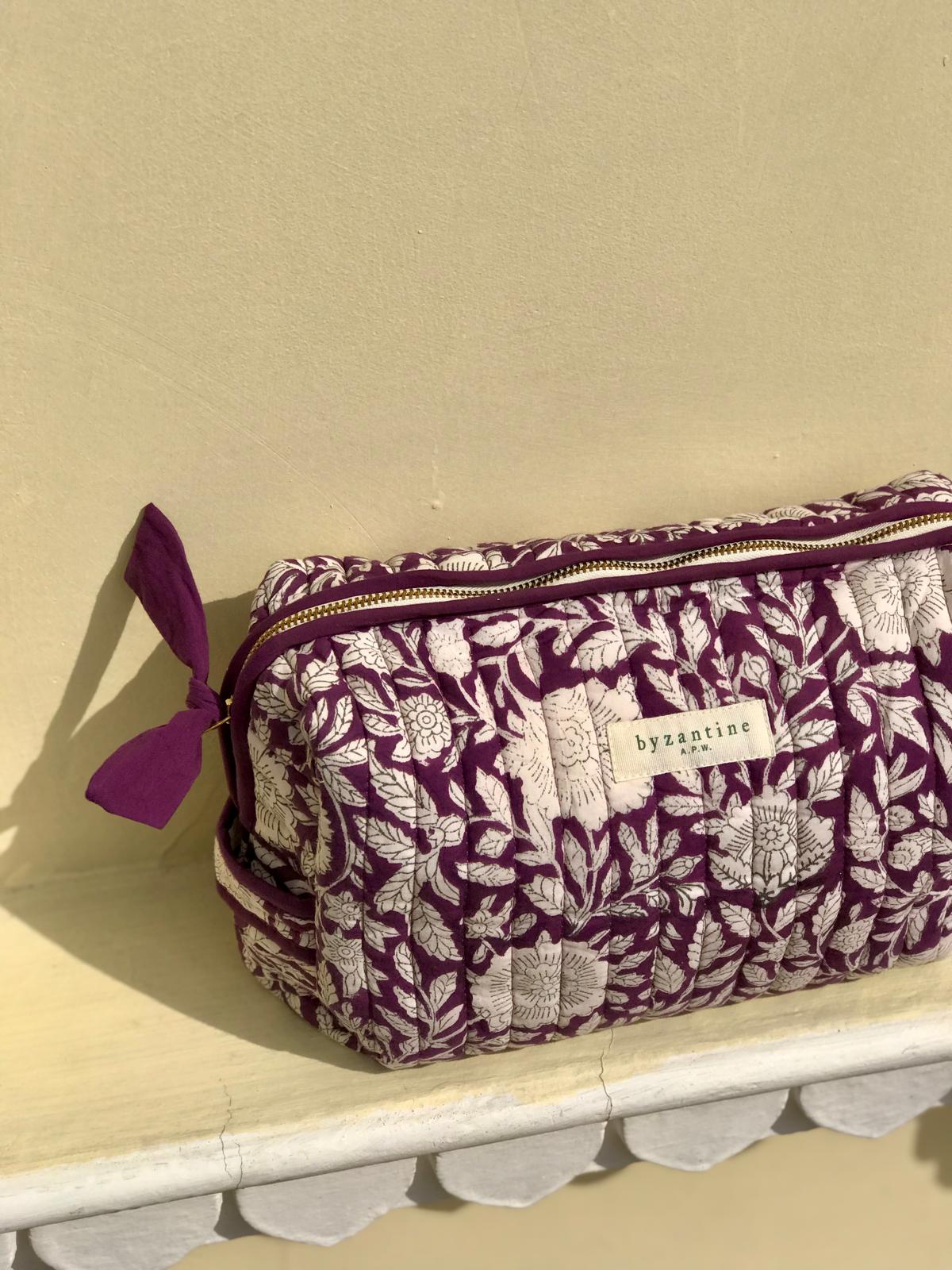 Petite trousse de toilette - Antioche Prune — vue 3
